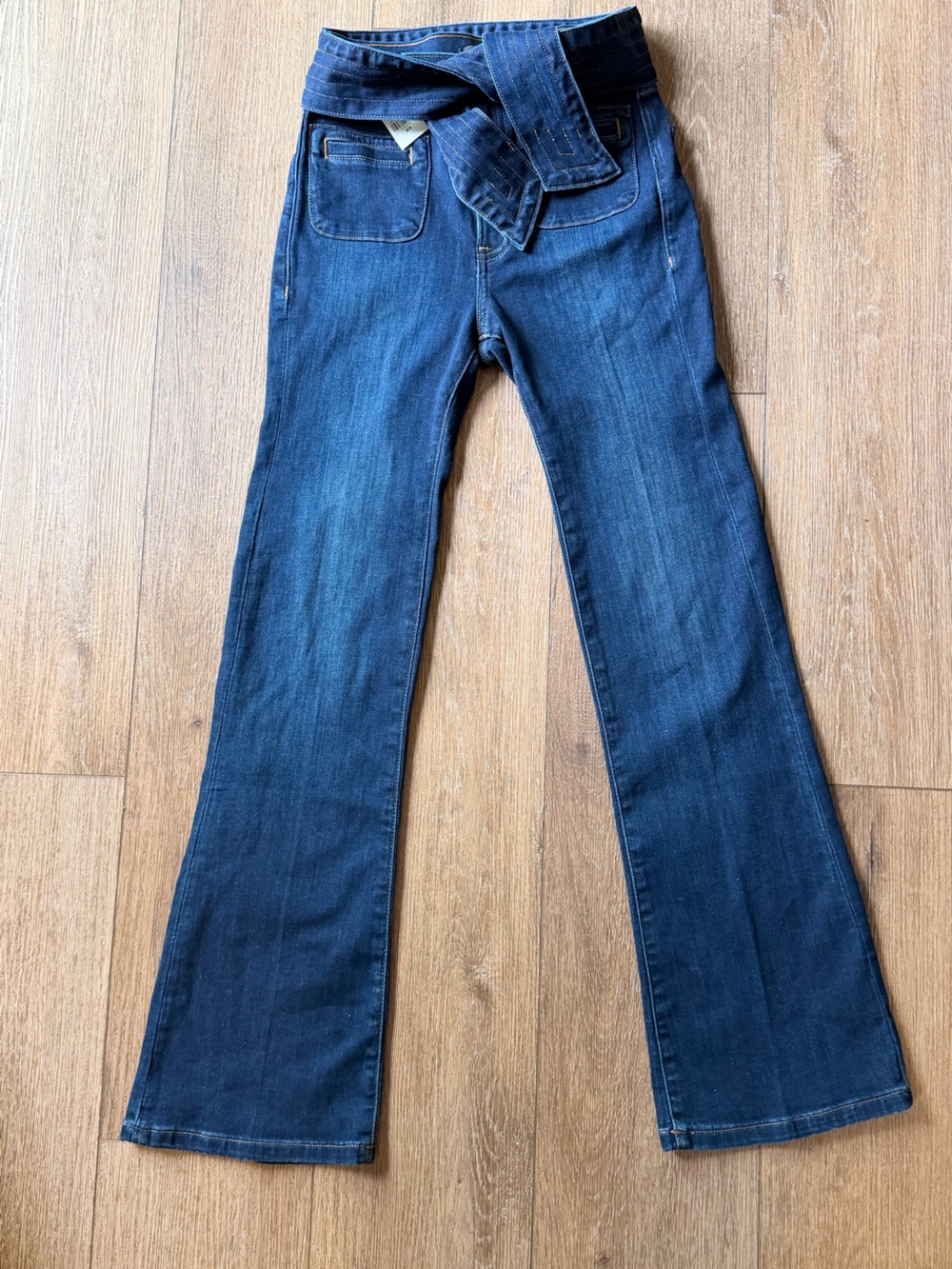 Express Dark Blue Women's Skinny Jeans